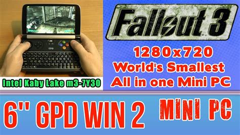 gpd win 2 fallout 3